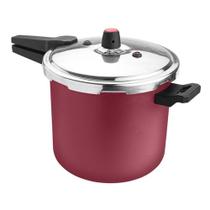 Panela de Pressão 4,5L Antiaderente Fechamento Externo Real Cereja