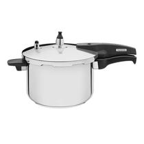 Panela de Pressão 4,5L em Aço Inox com Fundo Triplo 20cm Brava 62416200 Tramontina