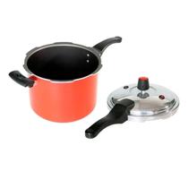 Panela De Pressão 4,5L - Fechamento - Vermelha - Par-1440