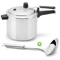 Panela De Pressão 4,5l Polida Panelux E Concha Aço Inox