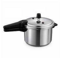 Panela De Pressão 5 Litros Fechamento Externo Polida Alumínio Resistente Grande Panela De Pressão 5 Litros Fechamento Externo Polida Alumínio Resistente Grande