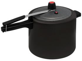 Panela de Pressão 7 Litros Antiaderente Preta 1810 Eirilar