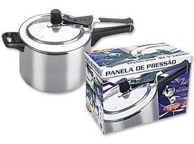 Panela De Pressão 7 Litros Polida Fulgor Brilha Na Cozinha