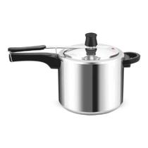 Panela de Pressão 7 Litros Turbo Alumínio Fechamento Interno Polido Rochedo Panela de Pressão 7 Litros Turbo Alumínio Fechamento Interno Polido Rochedo