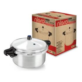 Panela de Pressão 8 Litros Profissional Eterna Industrial Polida Nigro 97064 Panela de Pressão 8 Litros Profissional Eterna Industrial Polida Nigro 97064