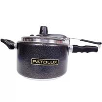 Panela de Pressão 8,0L Patolux - Preto Craquelado Panela de Pressão 8,0L Patolux - Preto Craquelado