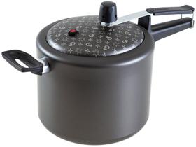 Panela de Pressão Alumínio Panelux Magnific Fechamento Interno 4,5L Antiaderente Grafite