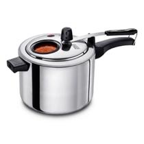 Panela de Pressão Anti-aderente 4,5 Litros Polida com Visor