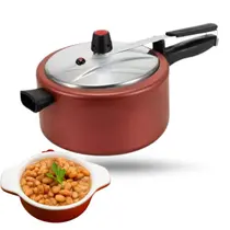 Panela De Pressão Antiaderente 3 Litros Pequenas Porções