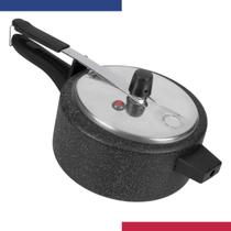 Panela De Pressão Antiaderente 3L Preto Nacional