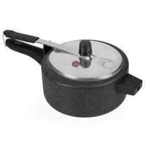 Panela De Pressão Antiaderente 3L Preto Nacional