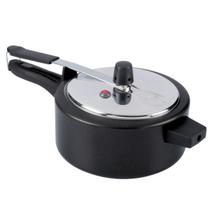 Panela De Pressão Antiaderente 3L Preto Nacional