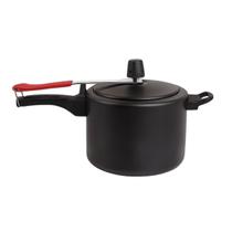 Panela de Pressão Antiaderente 4,5 Litros Preta Alumínio Globo Panela de Pressão Antiaderente 4,5 Litros Preta Alumínio Globo