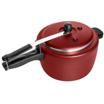 Panela De Pressão Antiaderente 4,5 Litros Tulipa Masterflon Vermelho Patolux Panela De Pressão Antiaderente 4,5 Litros Tulipa Masterflon Vermelho Patolux