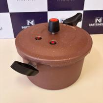 Panela de Pressão Antiaderente 5 Litros Teflon Fechamento Externo Panela de Pressão Antiaderente 5 Litros Teflon Fechamento Externo