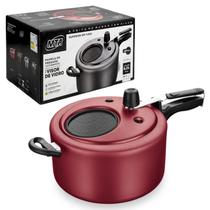 Panela De Pressão Antiaderente C/ Visor MTA 6 Litros Cozinha