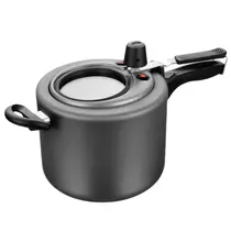 Panela de Pressão Antiaderente com Visor Grande Externo na Tampa 4,5 Litros MTA