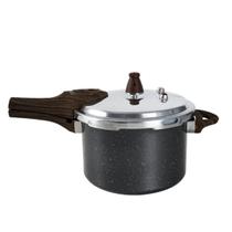 Panela de Pressão Antiaderente Fechamento Externo Indução Ceramic Life Pressure 4,2 Litros Brinox