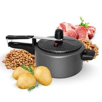 Panela de Pressão Antiaderente Teflon 2 litros 70kPa Segura