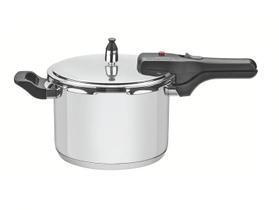Panela de Pressão Brava 22 cm 6 L em Aço Inox Fundo Triplo Tramontina 62416/220