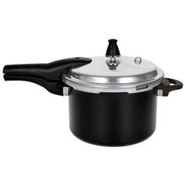 Panela de Pressão Brinox 4,2L Preto Alumínio Antiaderente Pro-Ceramic Premium Fundo Indução Panela de Pressão Brinox 4,2L Preto Alumínio Antiaderente Pro-Ceramic Premium Fundo Indução