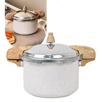 Panela de Pressão Brinox Indução 5,4L Pressure 22cm Vanilla Cermic Life