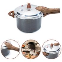 Panela de Pressão Brinox Pressure 4,2 Litros com Revestimento Antiaderente e Fundo de Indução