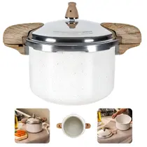 Panela De Pressão Brinox Vanilla 5,4l Indução Ceramic Life