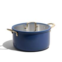 Panela de Pressão CAROTE 7,6L Aço Inoxidável Triplo Revestimento Azul