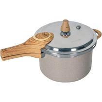 Panela de Pressão Ceramic Life Pressure 4.2L Areia - Brinox Panela de Pressão Ceramic Life Pressure 4.2L Areia - Brinox