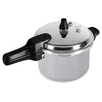 Panela de Pressão Cerâmic Life Super Pressure com Fundo de Indução 4,2L Cinza 4954/101 Brinox