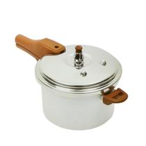 Panela De Pressão Cerâmica Antiaderente Indução 4,2l Branca