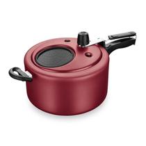 Panela de Pressão Cereja com Visor Superior 25cm 6,0L 6034 MTA Panela de Pressão Cereja com Visor Superior 25cm 6,0L 6034 MTA