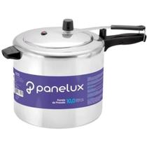 Panela de Pressão Classic Polida 10L Com Trava Externa Em Alumínio Panelux Panela de Pressão Classic Polida 10L Com Trava Externa Em Alumínio Panelux