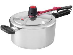 Panela de Pressão Clock 3L Prata Original+ Panela de Pressão Clock 3L Prata Original+