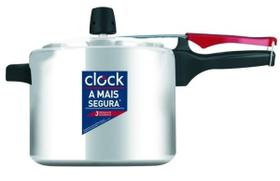 Panela De Pressão Clock Clássica Eco Polida 4,5 Litros em Alumínio Panela De Pressão Clock Clássica Eco Polida 4,5 Litros em Alumínio