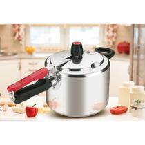 Panela de Pressão Clock Eco 4,5L Alumínio Polído Bela Manu Decor Panela de Pressão Clock Eco 4,5L Alumínio Polído Bela Manu Decor