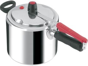 Panela De Pressão Clock Original 7l Alumínio Polido Ip70