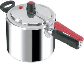Panela de Pressão Clock Original Polida - Alumínio 7L Panela de Pressão Clock Original Polida - Alumínio 7L