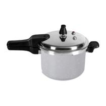 Panela de Pressão com Fundo de Indução Ceramic Life Brinox Capacidade 4,2L Preto