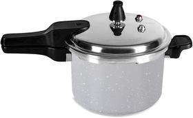 Panela De Pressao com Indução 5,4 Lts Gris Brinox Panela De Pressao com Indução 5,4 Lts Gris Brinox