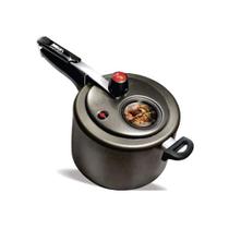 Panela de Pressão com Visor - 4,5 Litros Grafite Mta