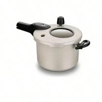 Panela de Pressão com Visor de Vidro e Fechamento Externo 120mm de 4,5 Litros, Cor Baunilha, Linha Visor MTA
