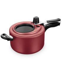 Panela De Pressão Com Visor Superior 3,0L Cereja Mta N20