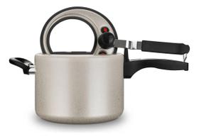 Panela de Pressão com Visor Superior Baunilha 4,5L REF:1278 MTA