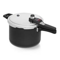 Panela de pressão de alumínio com antiaderente 6L Eterna - Nigro (Cód. 0319)