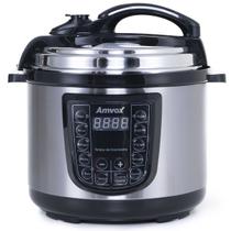 Panela De Pressão Digital Amvox APS 050 Elétrica 5 Litros 900w Panela De Pressão Digital Amvox APS 050 Elétrica 5 Litros 900w