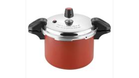 Panela de Pressão Eirilar 4,5L Travamento Externo Bordô