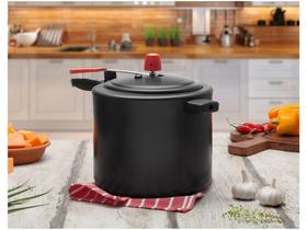 Panela de Pressão Eirilar Antiaderente 10L - Preta 382 Panela de Pressão Eirilar Antiaderente 10L - Preta 382