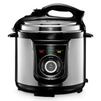 Panela De Pressão Elétrica - 10 Funções Timer Trava De Segurança 840W 110V
